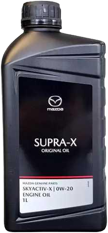 Моторное масло Mazda Original Oil Supra-X 0W20, 1л